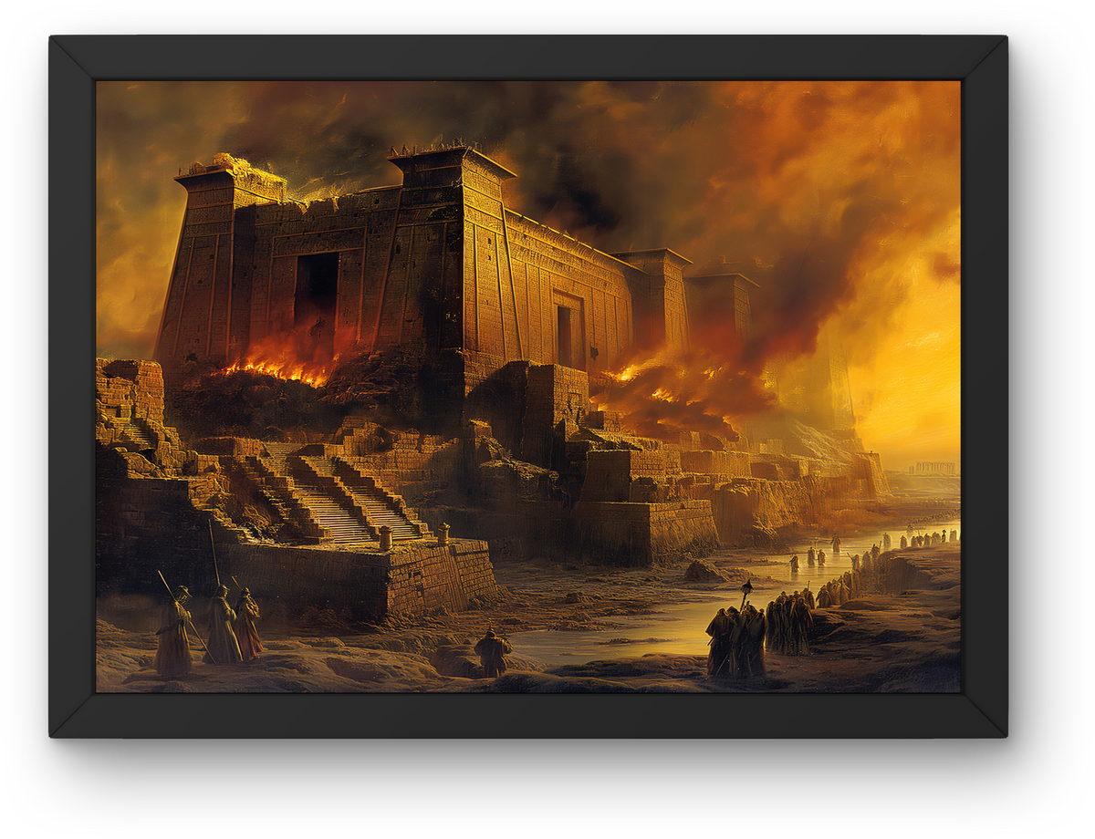 Burning Ziggurat