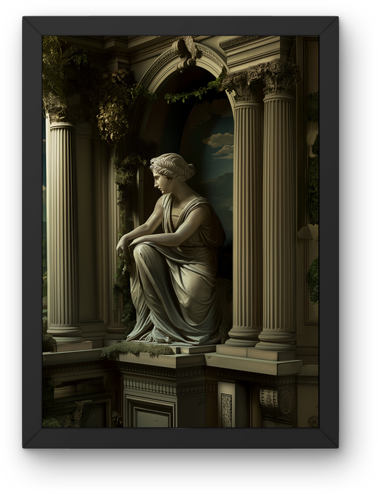 Marble Statue Muse