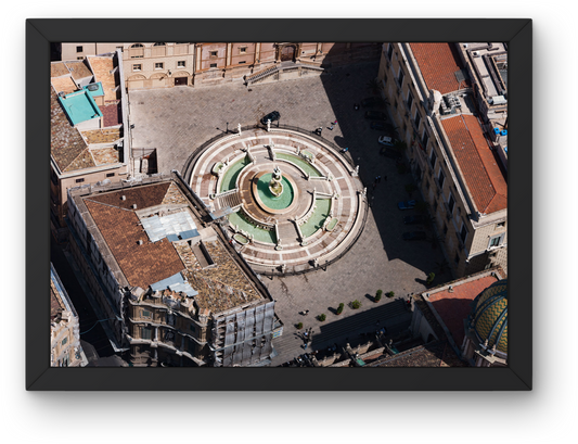 Palermo Cathedral Fountain