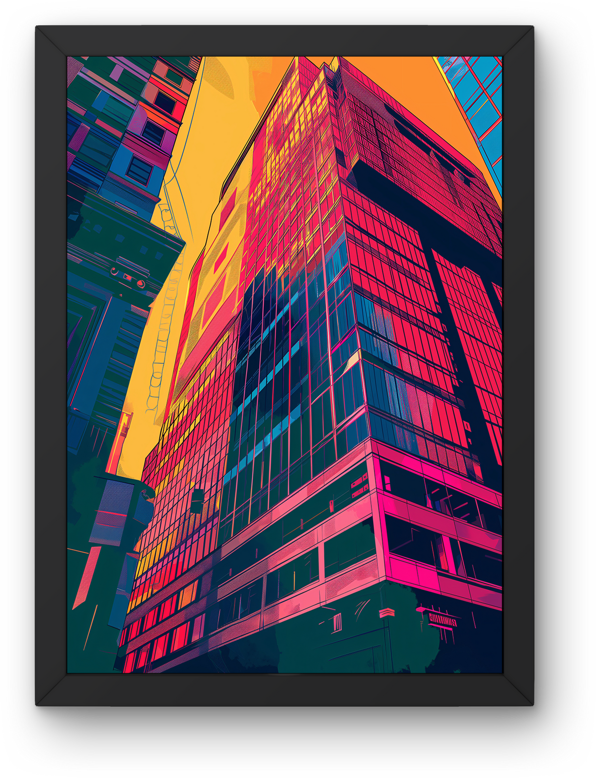Pink Skyscraper