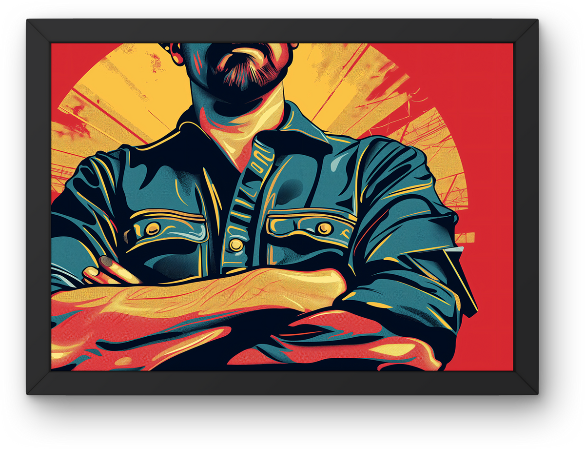 Arms Crossed Worker