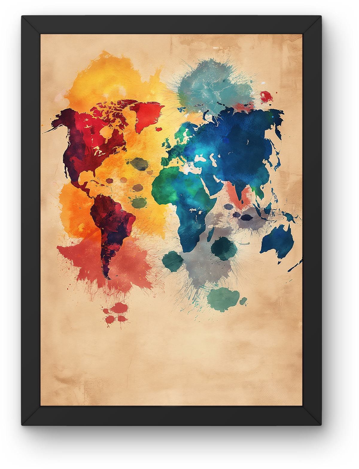Splash World Map