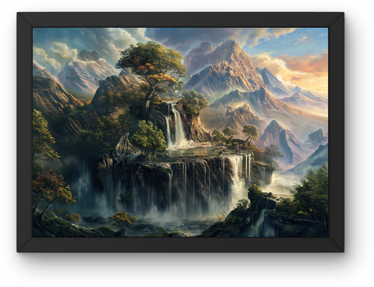 Mountain Waterfall