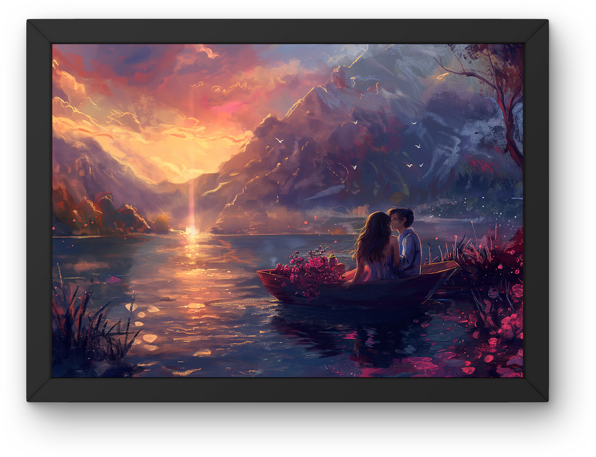Sunset Boat Lovers