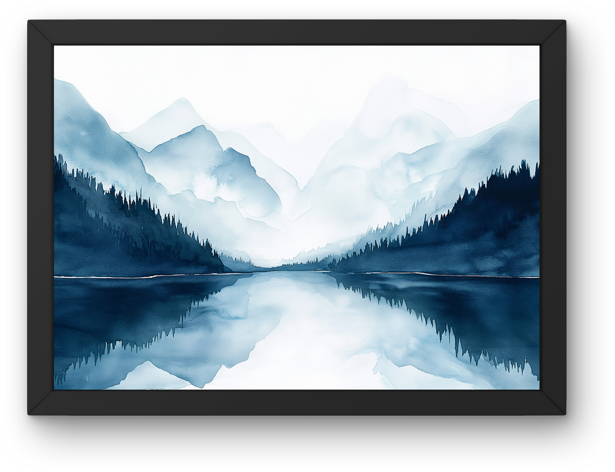 Mountain Lake Reflection