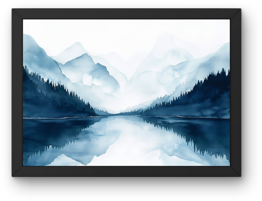 Mountain Lake Reflection