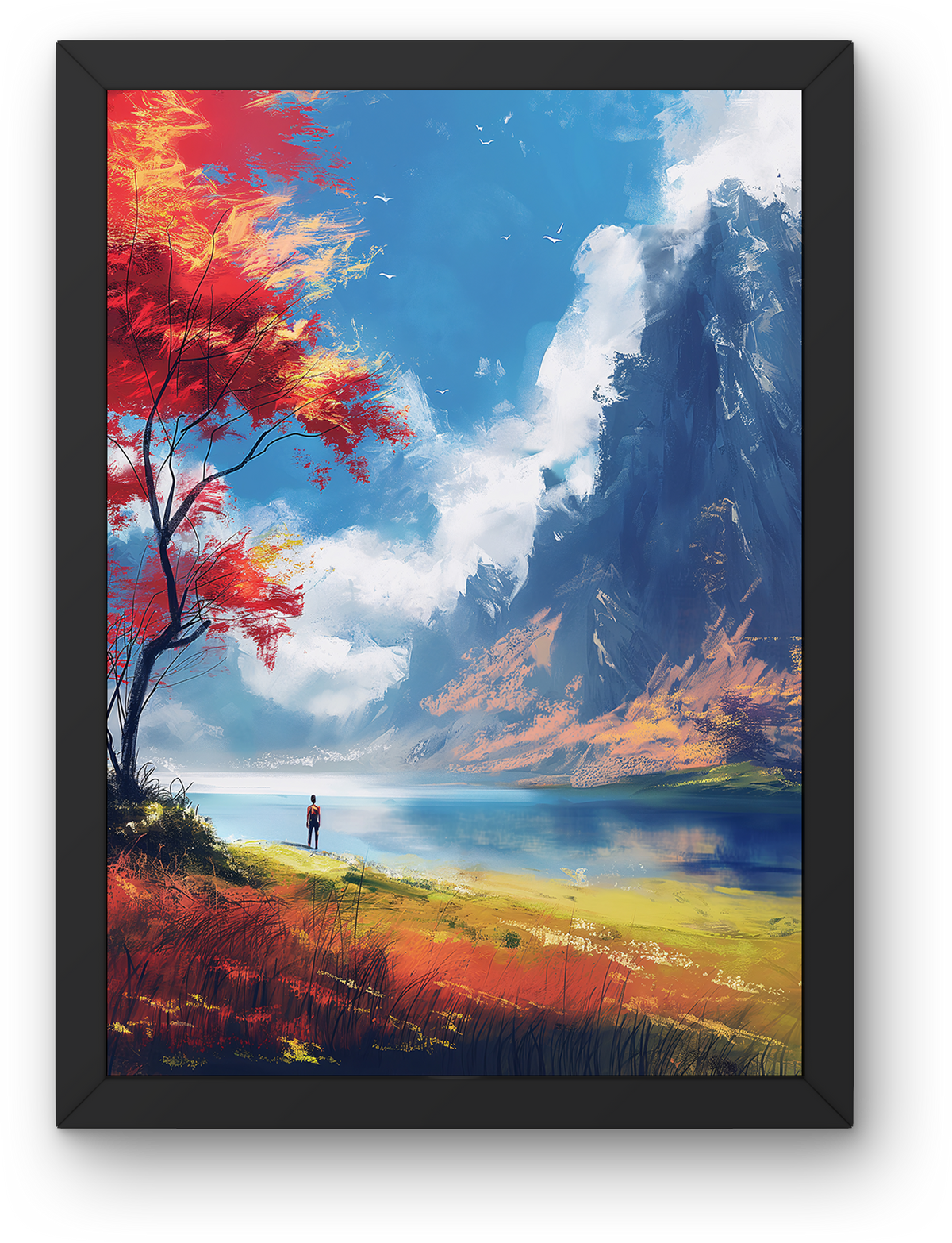 Autumn Lake View