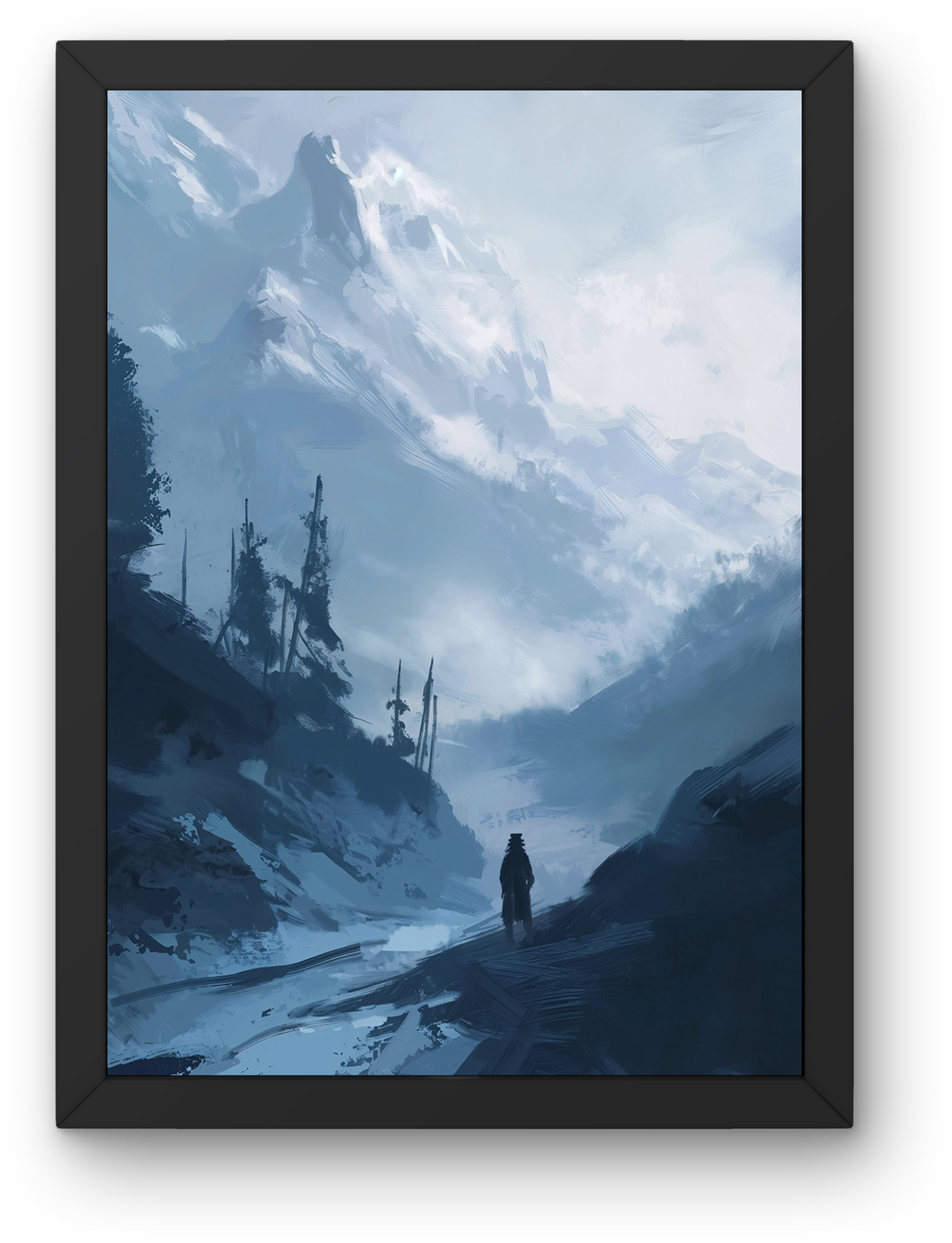 Snowy Mountain Wanderer