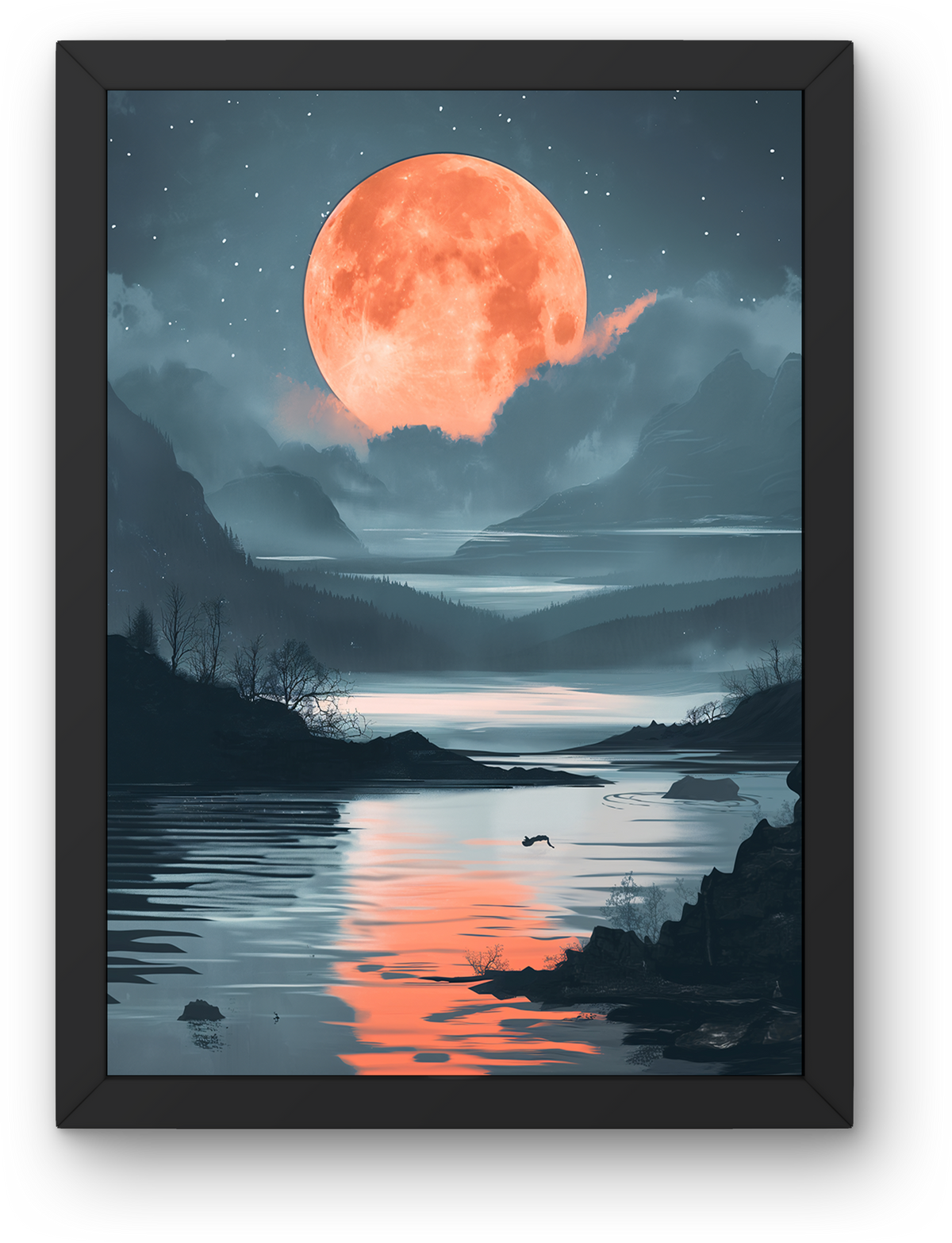 Blood Moon Lake
