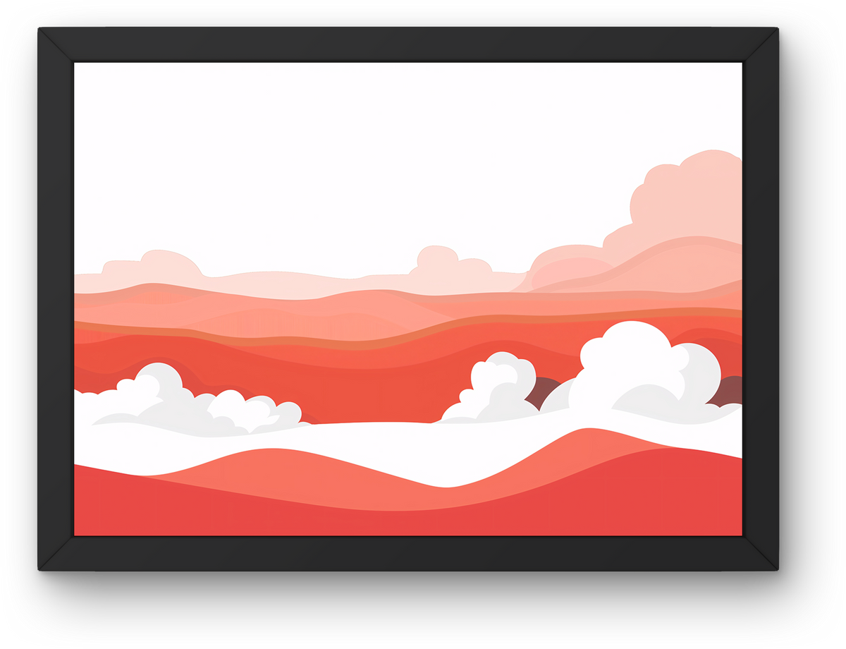 Red Cloud Waves