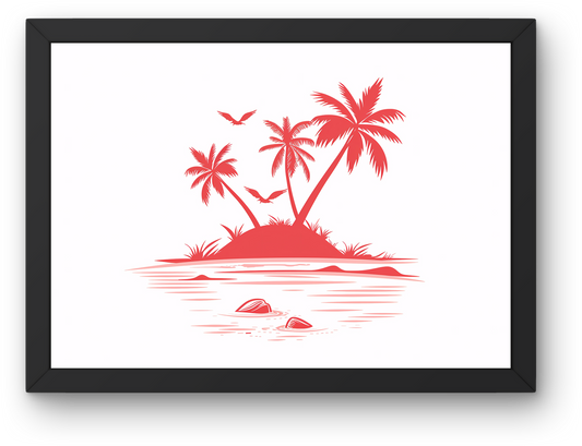 Pink Palm Island