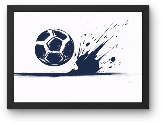 Navy Soccer Kick