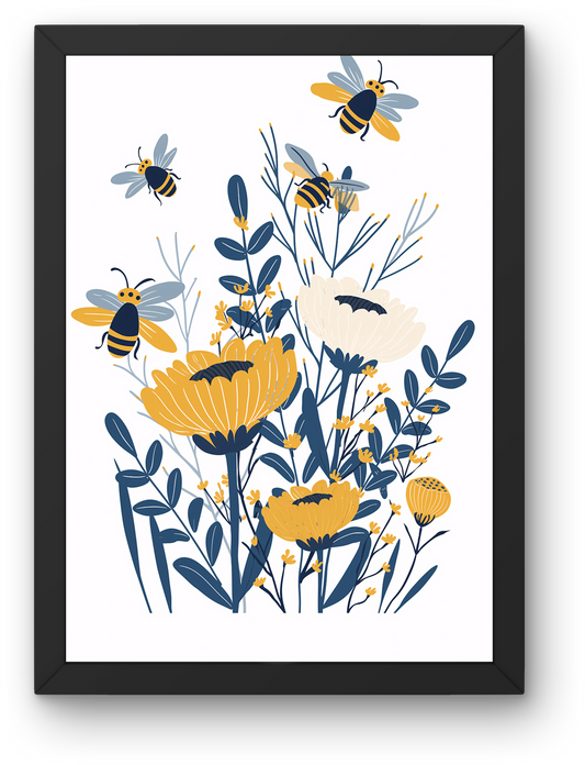 Bees and Flowers