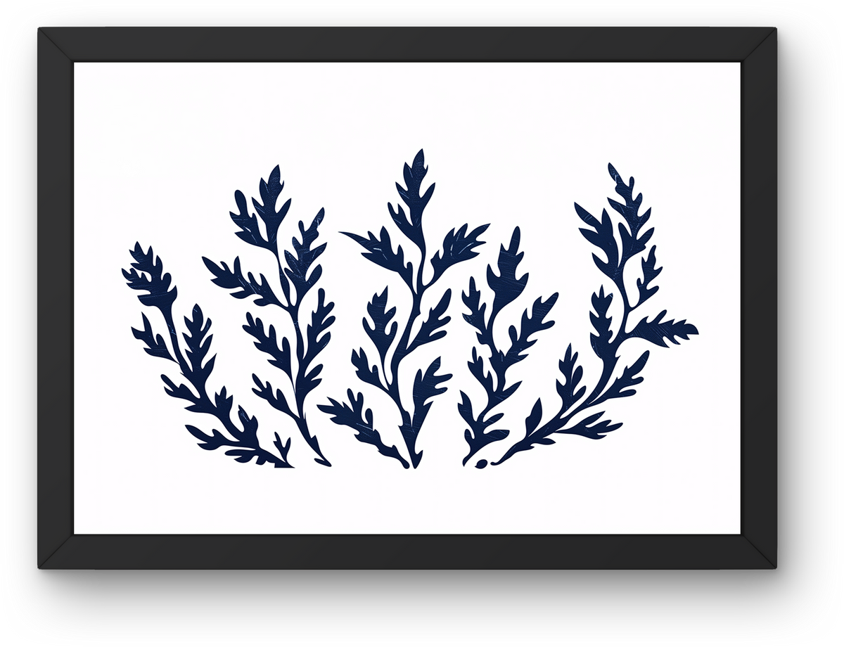 Navy Seaweed Cluster