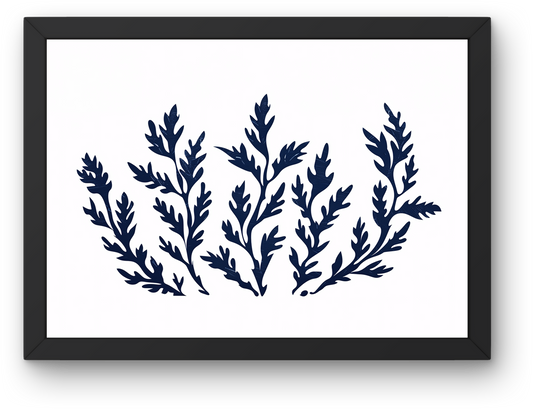 Navy Seaweed Cluster