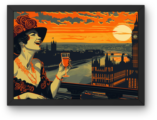London Sunset Toast