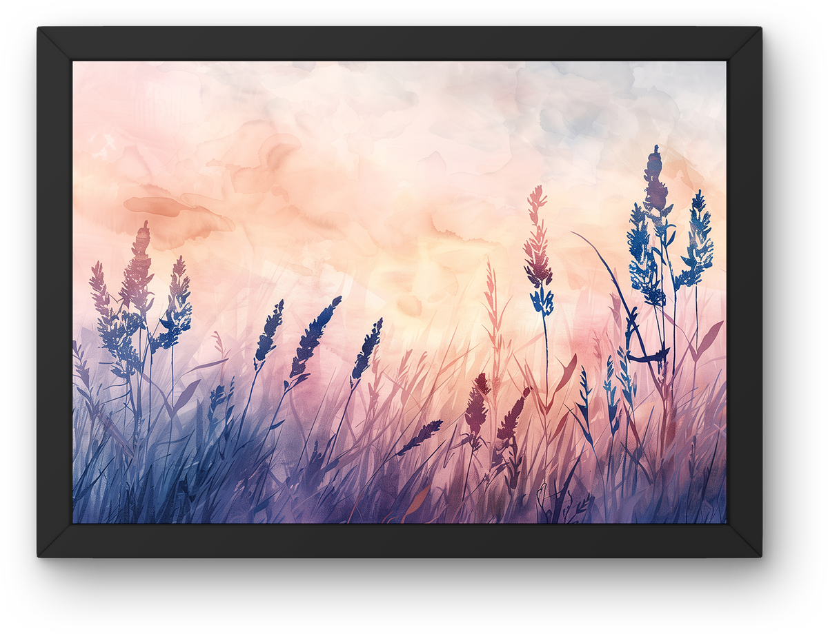 Lavender Wild Grass