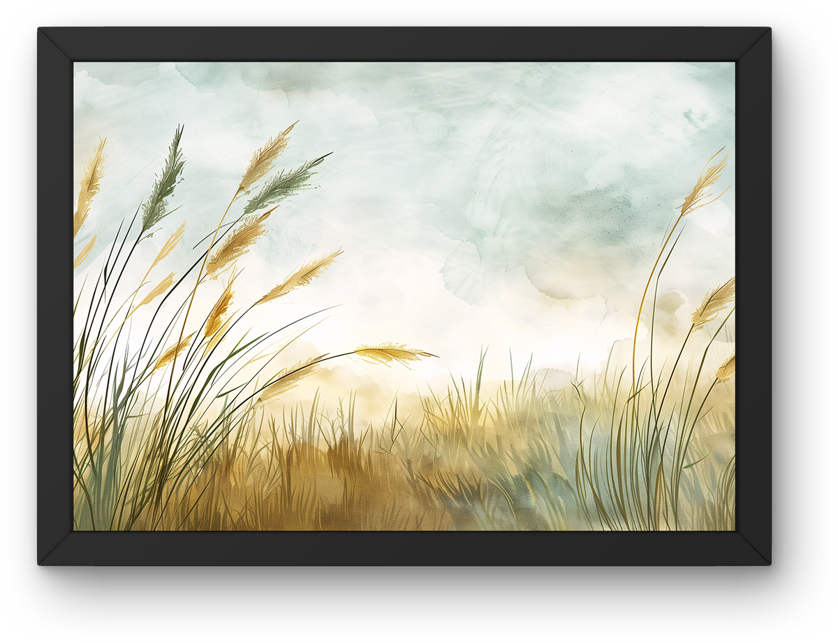 Breezy Grass Field
