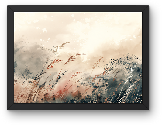 Misty Wild Grass