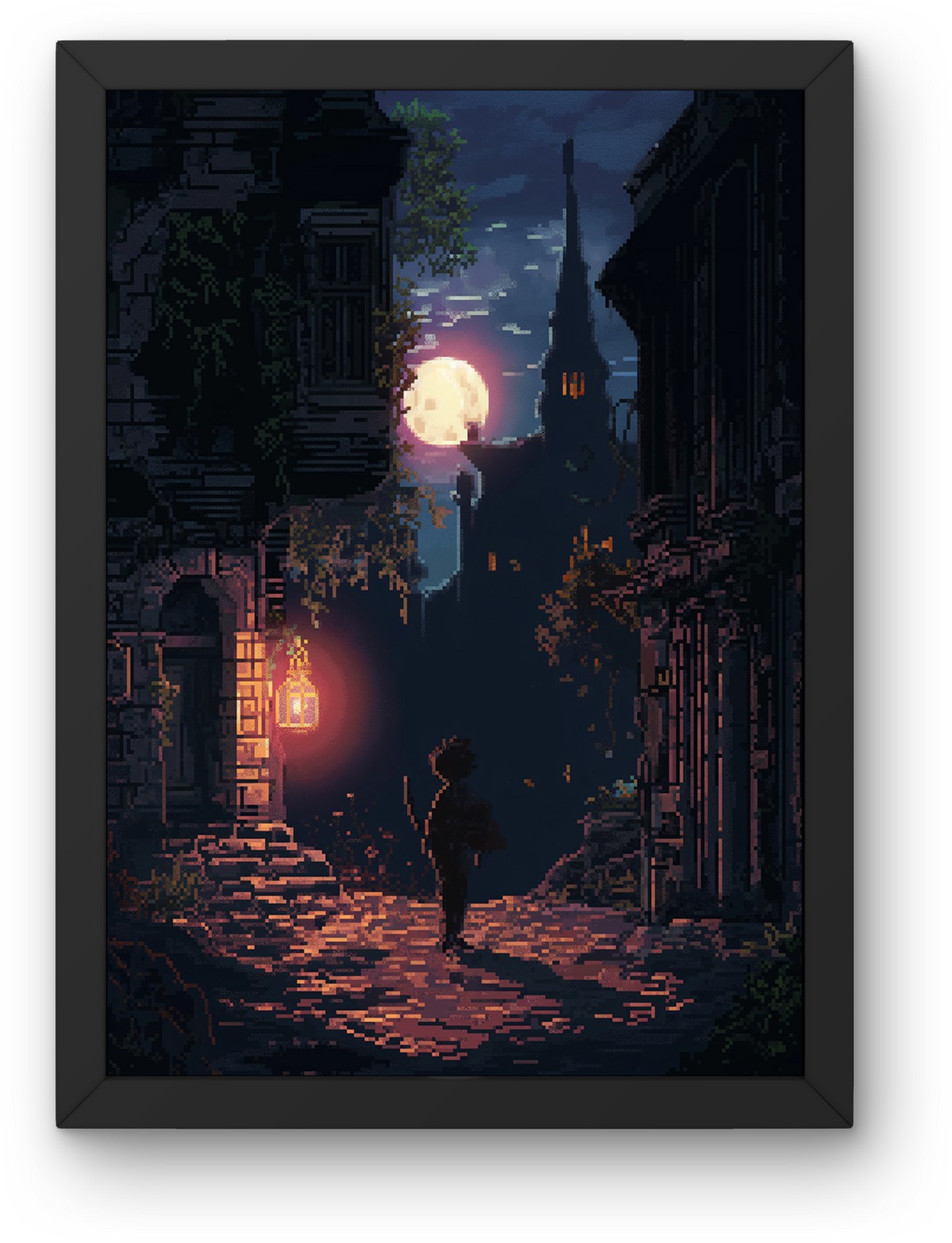 Pixel Lantern Alley