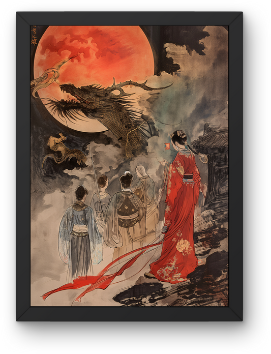 Dragon and the Red Moon