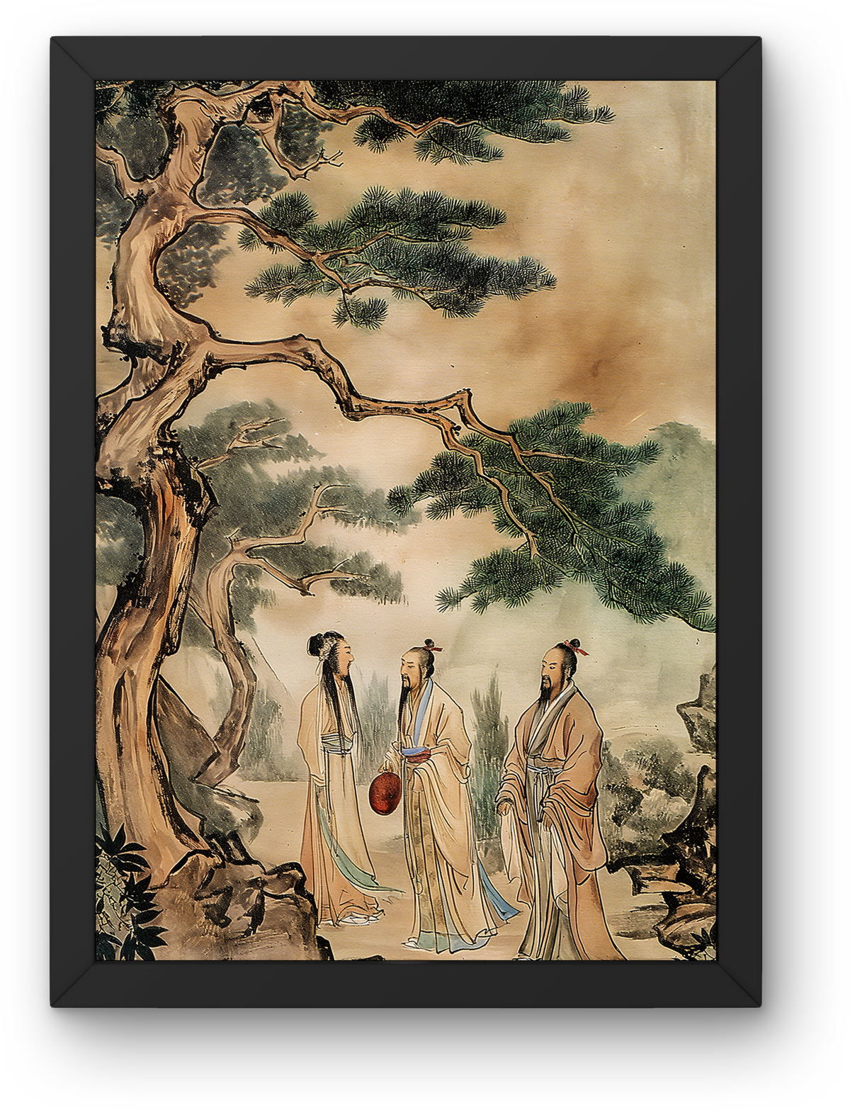 Scholars Under the Pine