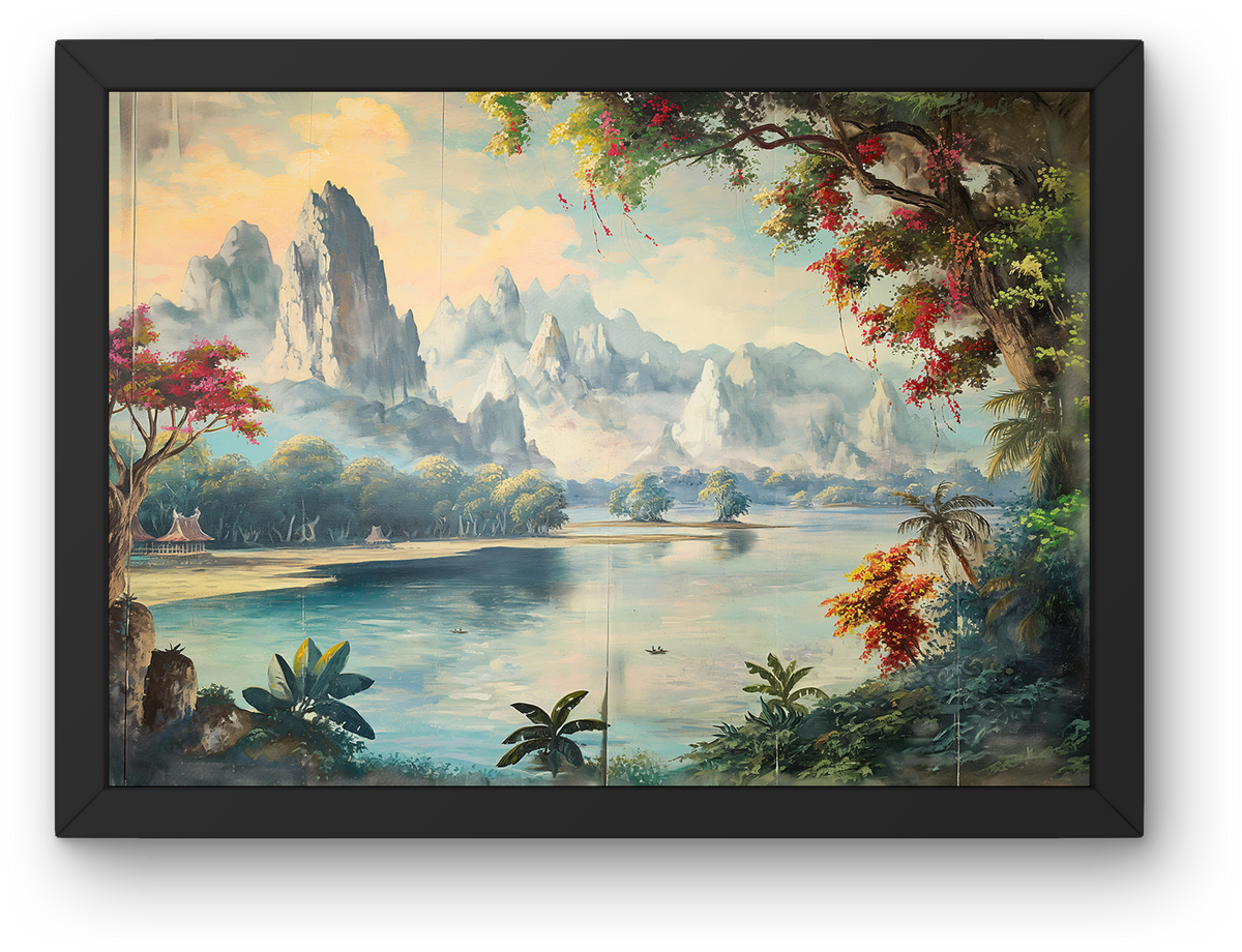 Karst Mountain Lake